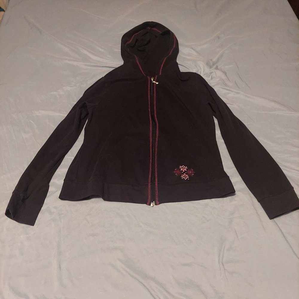 Fashion Bug Large Black hoodie with zipper